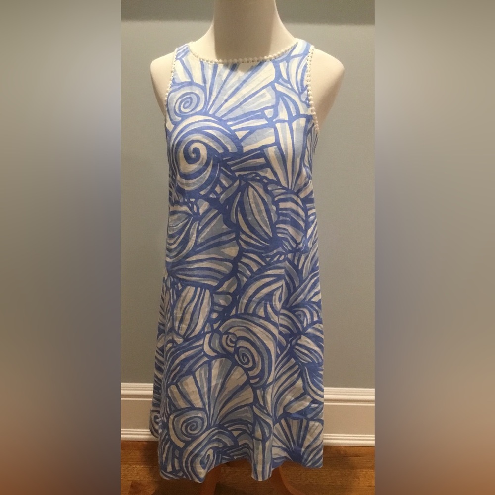VINEYARD VINES LINEN SHIFT DRESS NWT! SZ 0